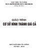 Giáo trình Cơ sở hình thành giá cả: Phần 2