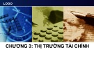 Bài giảng Tài chính tiền tệ - Chương 3: Thị trường tài chính