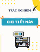 Trắc nghiệm Chi tiết máy
